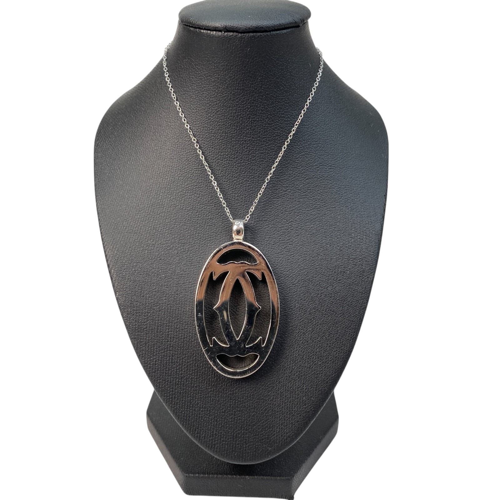 Cartier Necklace　top　カルティエ ネックレストップ2Cロゴ 楽天市場】カルティエ Cartier ネックレス 2C C2 ハート ロゴ
