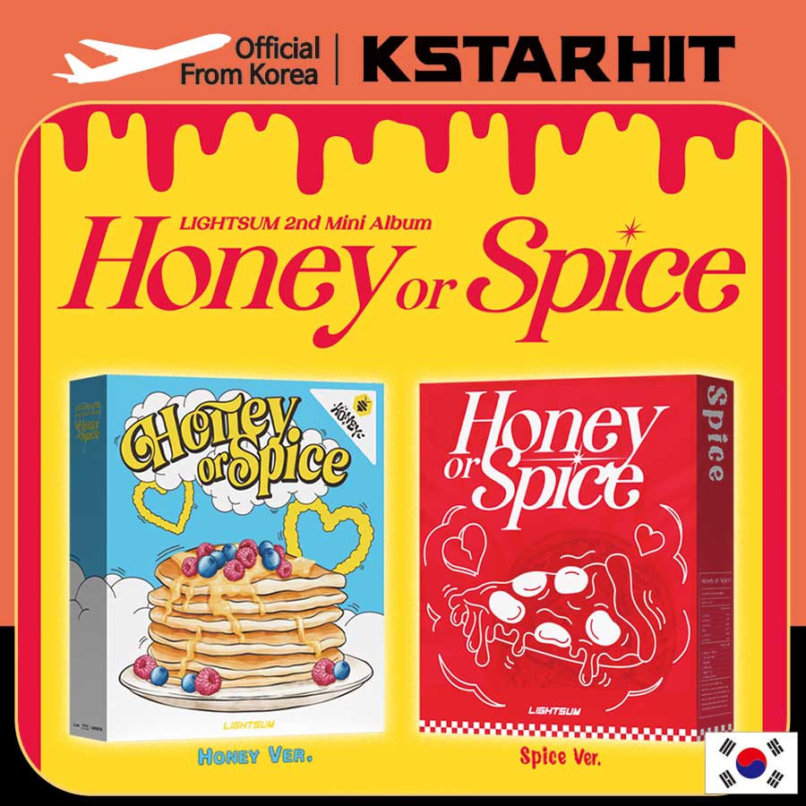 (セット / 2 バージョン) LIGHTSUM - Honey or Spice (シングルアルバム)