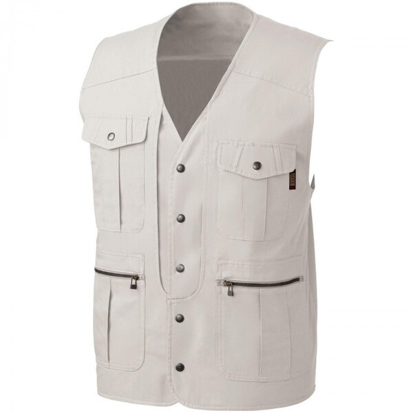 536 ベスト Mサイズ アイボリー(5)