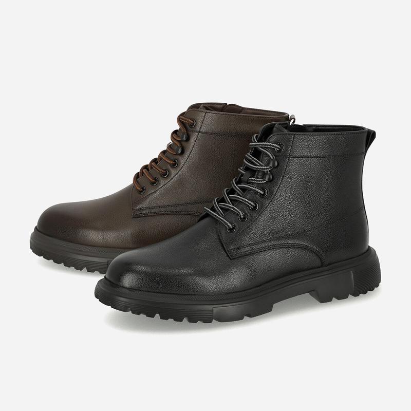 メンズ牛革ブーツ3.5cm LCMA32U54C