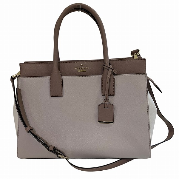 ケイト・スペード ライトパープル PVC バッグ ハンドバッグ ショルダーバッグ レディース【中古】