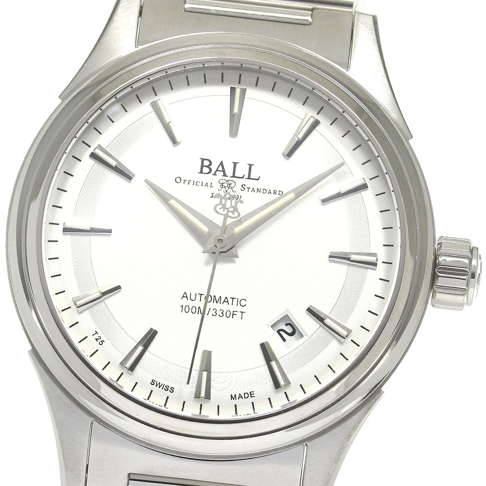 ボールウォッチ BALLWATCH NM2098C-S4J-SL ストークマン ヴィクトリー デイト 自動巻き メンズ 未使用品 保証書付き_849882【中古】 77,715円