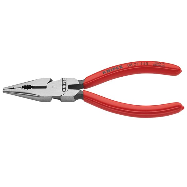 KNIPEX クニペックス ニードルノーズペンチ プラスチックコーティング 全長145mm 0821-145