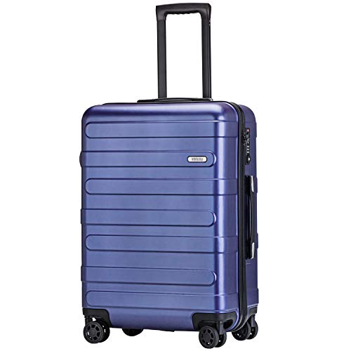 (ヴィヴィシティ) Vivicity スーツケース 機内持込可 大容量 大型軽量 8輪 静音 TSAロック搭載 100%PC1年間修理保証対応ブルーL サイズ（7泊以上）