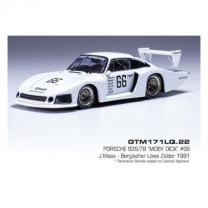 IXO/イクソ ポルシェ 935/78 81DRM ゾルダー 66 J.Mass 1/43スケール GTM171LQ
