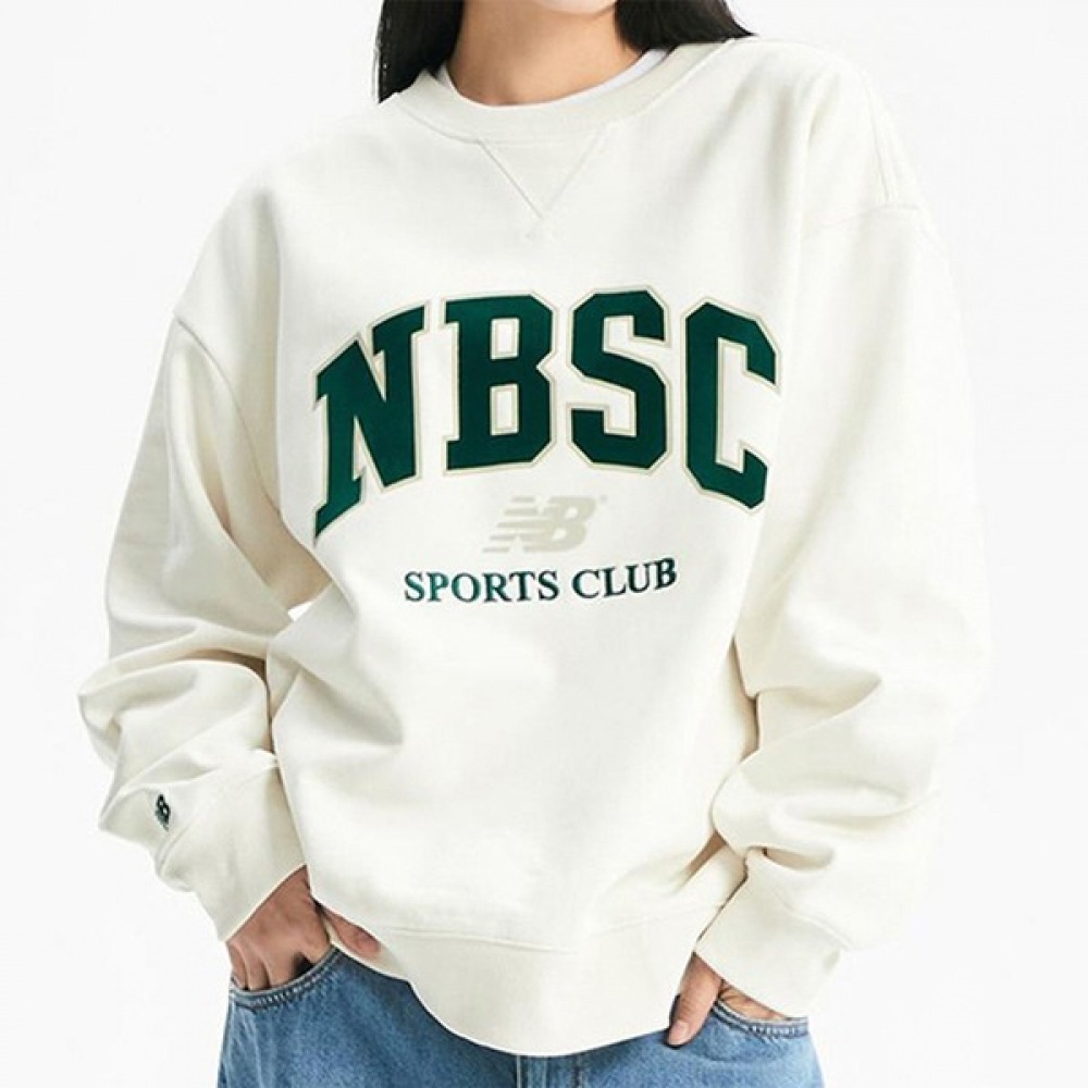 [ニューバランスシューズ] ニューバランス UNI NBSC 起毛セミオーバーシャツ NBNCD41823-39