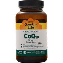 COUNTRY LIFE社　コエンザイムQ10マキシソーブ　120錠　(30mg)　120錠