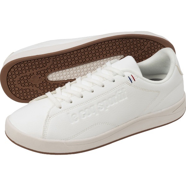 ルコック Le coq sportif LCS エンブレム シューズ LU4FSN60UZ-WHGD