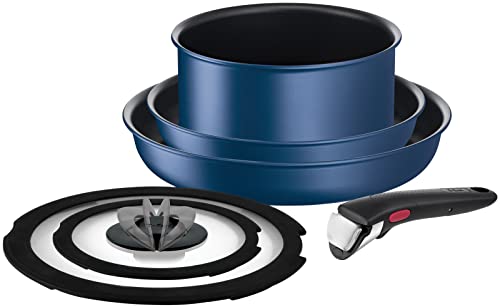 【オンライン限定】取っ手のとれる 鍋 フライパン 6点セット IH/ガス火対応 「インジニオ ネオ IHブルーマーキーズ アンリミテッド」 ブルー L77991