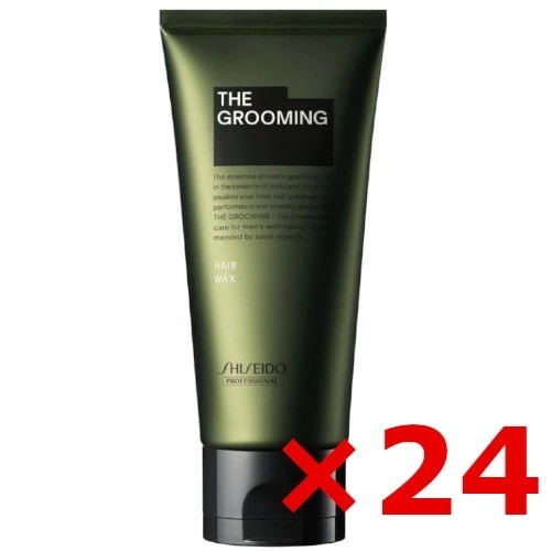 【送料無料】資生堂 シセイドウ ／ MEN ／ザ・グルーミング ワックス 80g 【24個セット】／ サロン専売品 ／ スタイリング