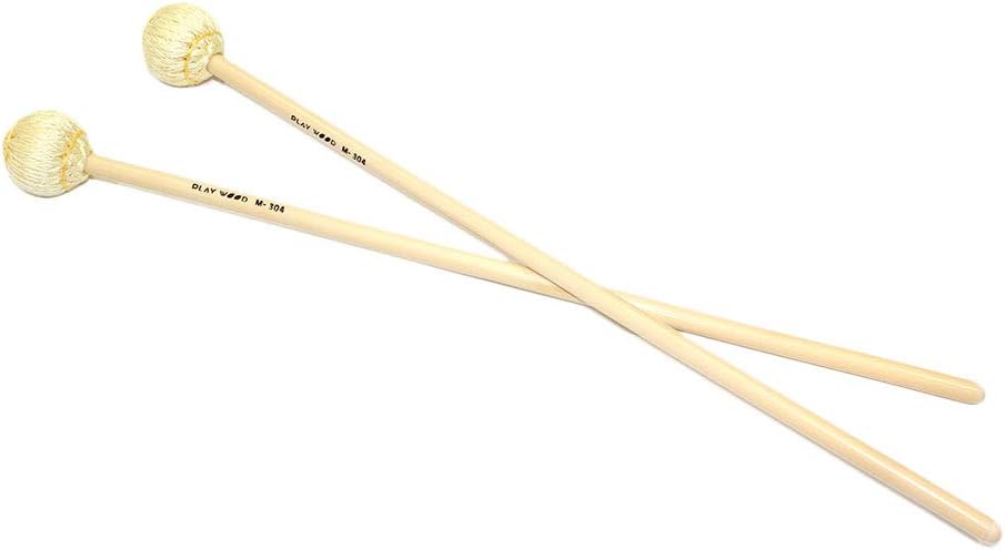 PLAY WOOD プレイウッド ビブラフォンマリンバ用綿糸巻きマレット M-304