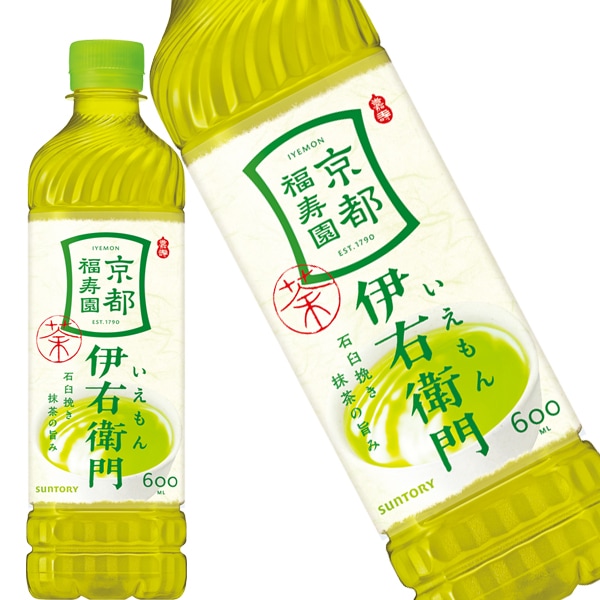 サントリー 伊右衛門 緑茶 600mlPET48本[24本2箱]【4営業日以内に出荷】