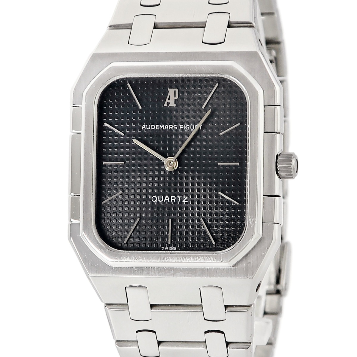 ロイヤルオーク ジャンボ 6005ST クオーツ メンズ レディース メーカー電池交換済 バー 薄型 スクエア 3年保証