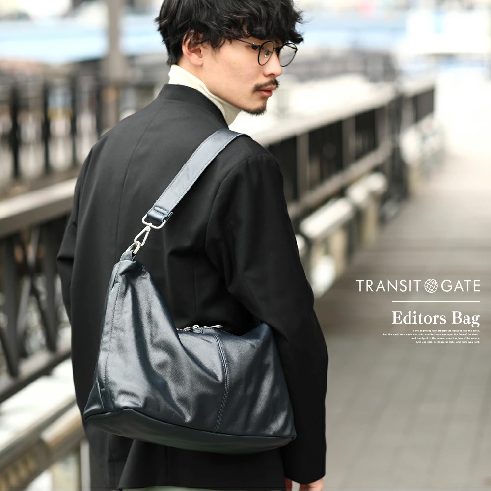 本革 ショルダーバッグ ブランド TransitGate レザー メッセンジャーバッグ メンズ 大人