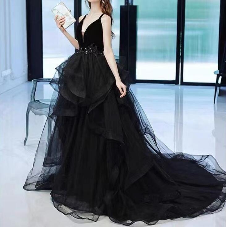 礼服ウェディングドレスパーティードレス 2024 新作可愛い韓国ファッション レディース ワンピース キャミワンピLF20