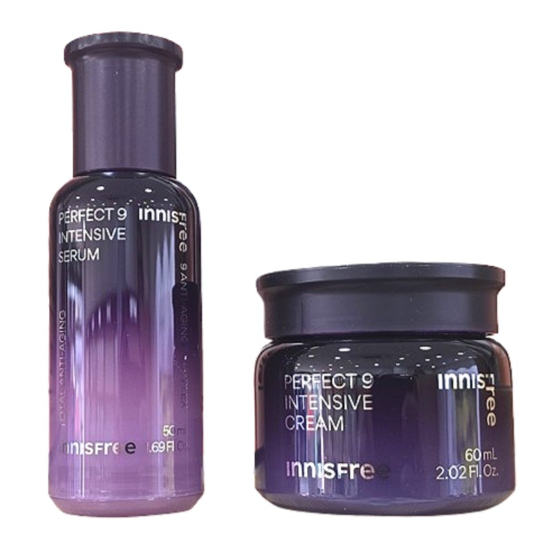 パーフェクト9 インテンシブ クリーム60ml＋セラム50ml セット / フェイスクリーム 美容液 スキンケア デイリーケア 保湿 セット