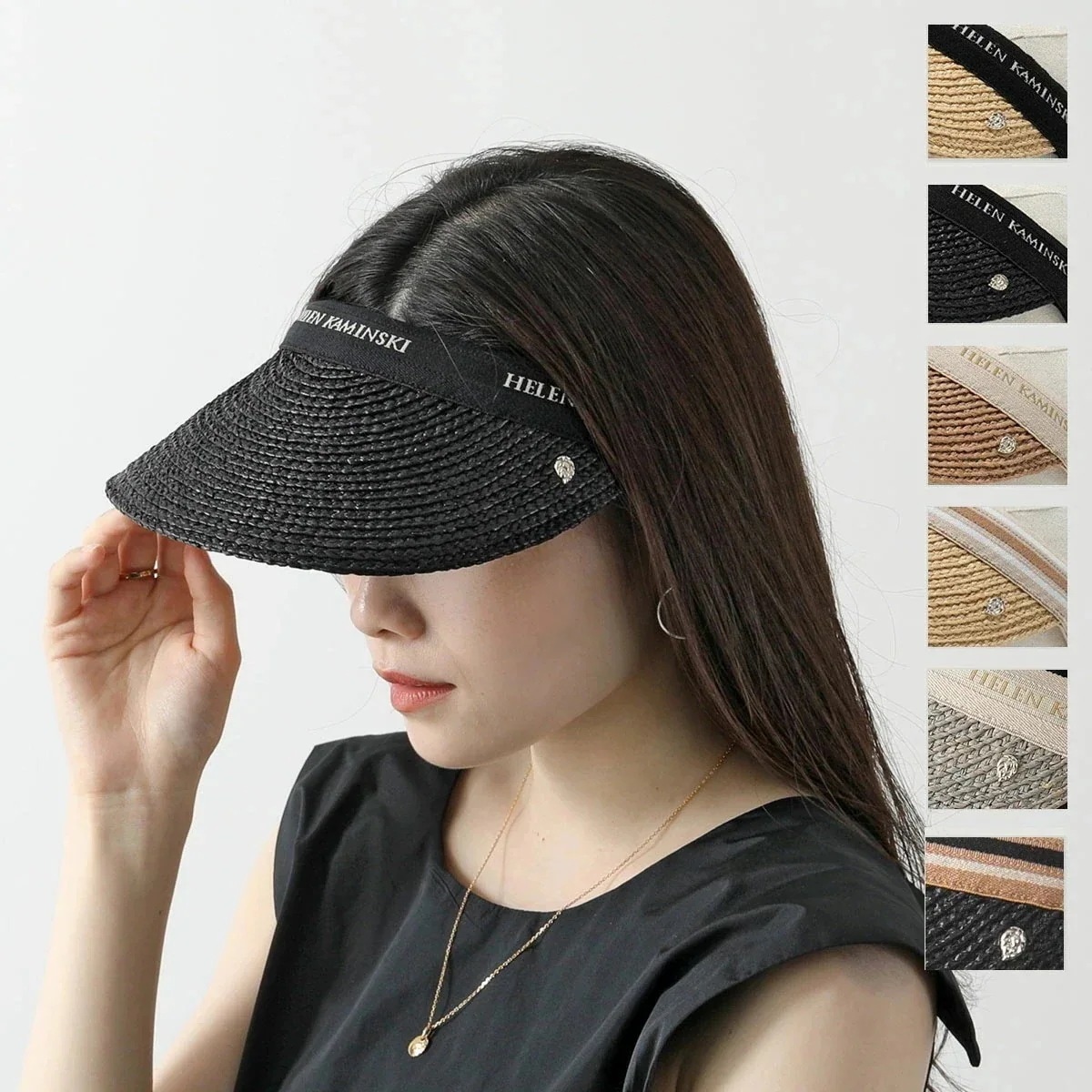 Helen Kaminski ヘレンカミンスキー サンバイザー HELEN KAMINSKI
