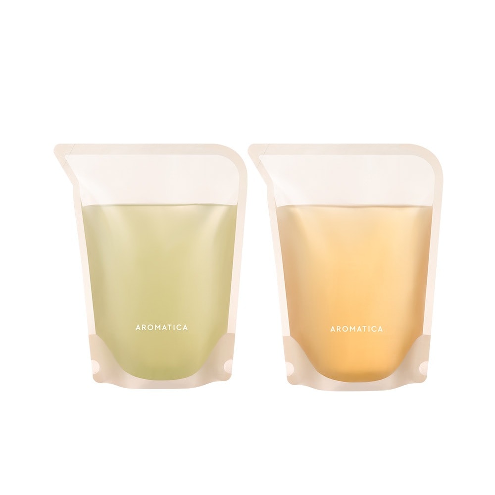 [ラウンジONLY/1+1]アロマティカBESTシャンプー500ML（詰め替え）ローズマリー/ティーツリー/キノア