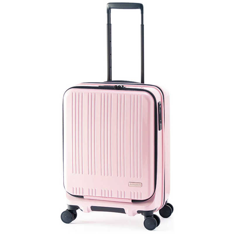 A.L.I　ハードキャリー MAXBOX フロントオープンタイプ パステルピンク [TSAロック搭載 /38(+6)L]　MX-8011-18W パステルピンク