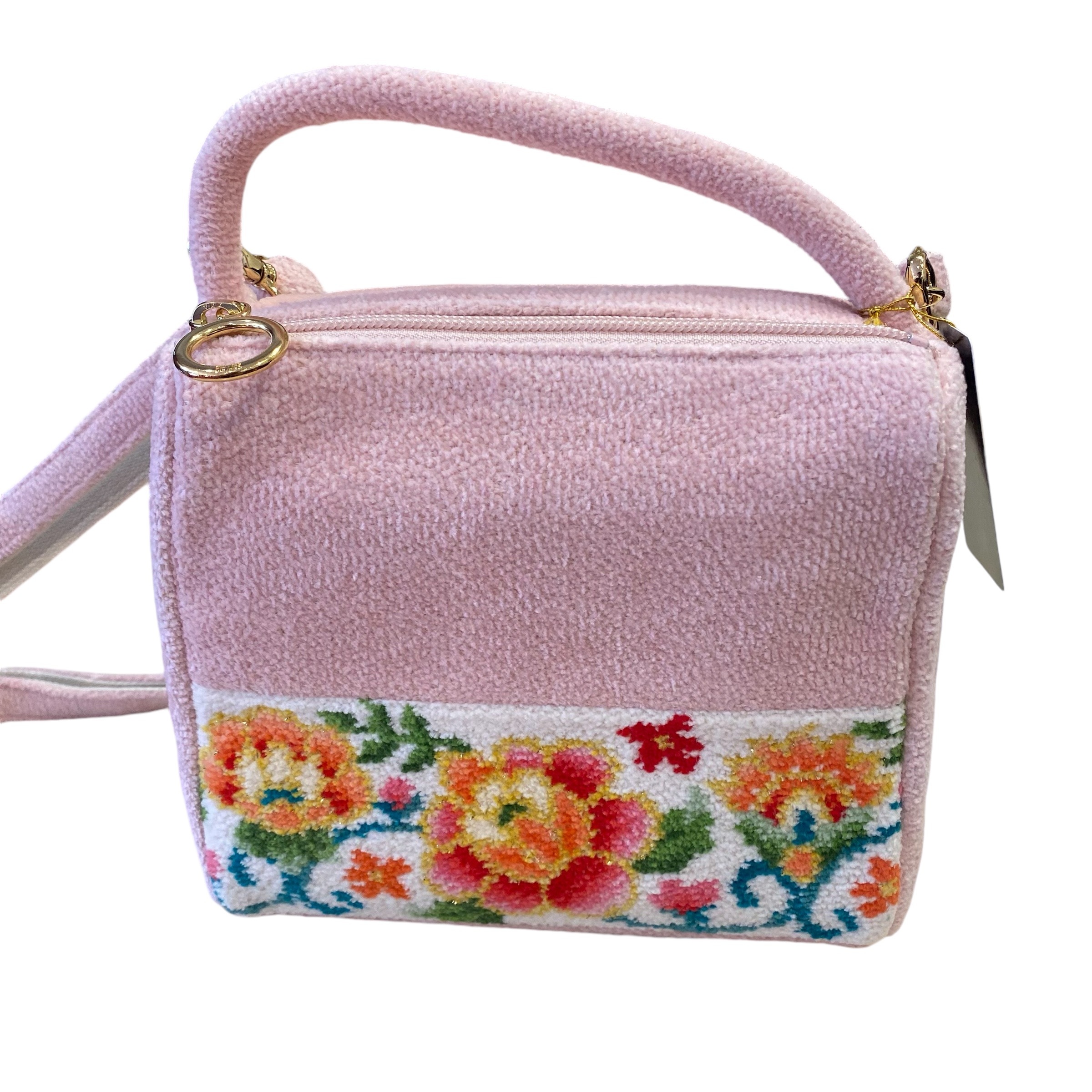 フェイラー FEILER　ショルダーバッグ　2way サニーガーデン ピンク系