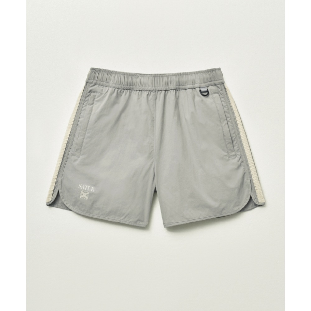 SATUR (W) ロートン テック ショーツ グレー