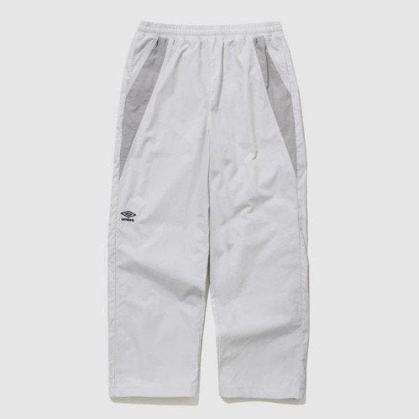 パンツ JQS UQ123CPT31-WGR ポップラッシュ カラーブロック ストレートジョガー 2WAY パンツ / WHITE GREY