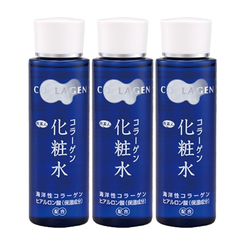 正規販売代理店 定価より10%OFF コラーゲン 化粧水 3本 150ml 温泉コスメ 保湿 乾燥肌 敏感肌 低刺激 旅美人