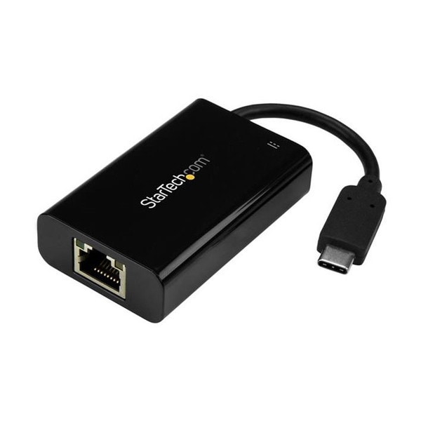 US1GC30PD ブラック [USB Type-C有線LANアダプタ ギガビット対応 USB PD]