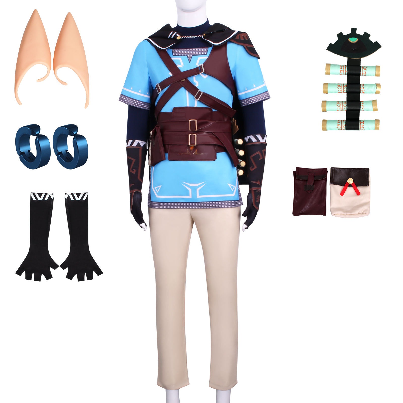 【2025新作】コスプレ 仮装ゼルダ伝説2王国涙リンクゼルダキャラクターが同じゲームコスプレ服を演じます イベント用品