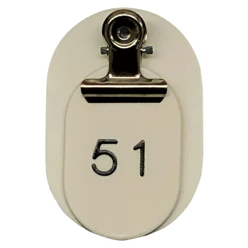 上山製作所 バイオプラ親子札 連番51100番 UP-NY100-W