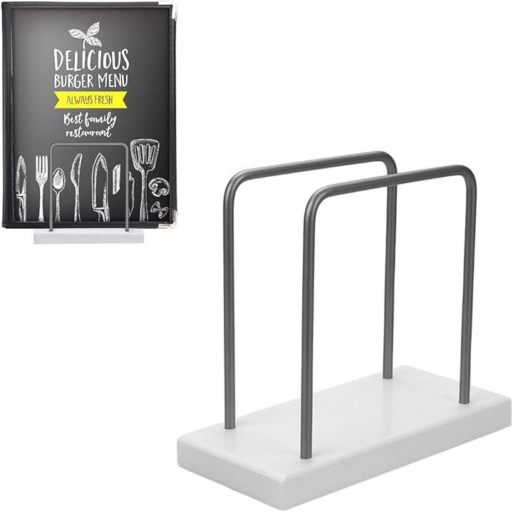 メニュースタンド メニューブックスタンド メニュー立て(ホワイト10個)
