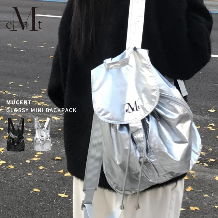 MUCENT(ムセント)/GLOSSY MINI BACKPACK