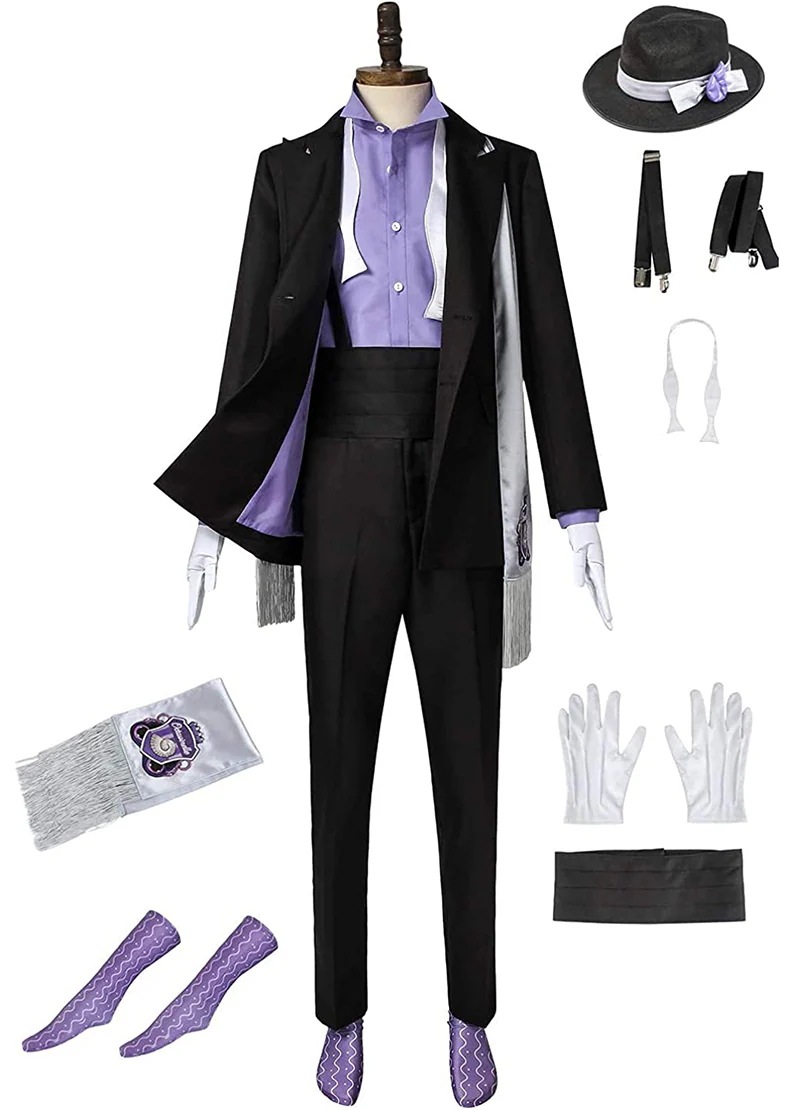 ２点で13o円OFF！【早割り】【即納】今だけの特別価.格!コスプレ ハロウィン コスプレ衣装 リーチ フロイド オクタヴィネル寮 ツイステ ツイステッドワンダーランド イベント用品
