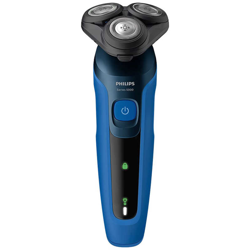 フィリップス　PHILIPS　フィリップス 5000シリｰズ メンズ電気シェｰバｰ フィリップス 5000シリｰズ ネイビｰブルｰ 回転刃 AC100V-240V 　S5444/03