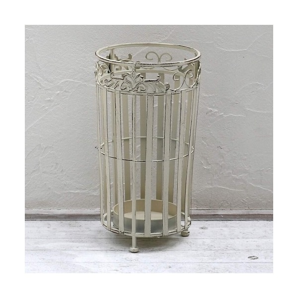 住まいスタイル ホワイトアイアン傘ホルダー SPL-6642WHT メーカー直送