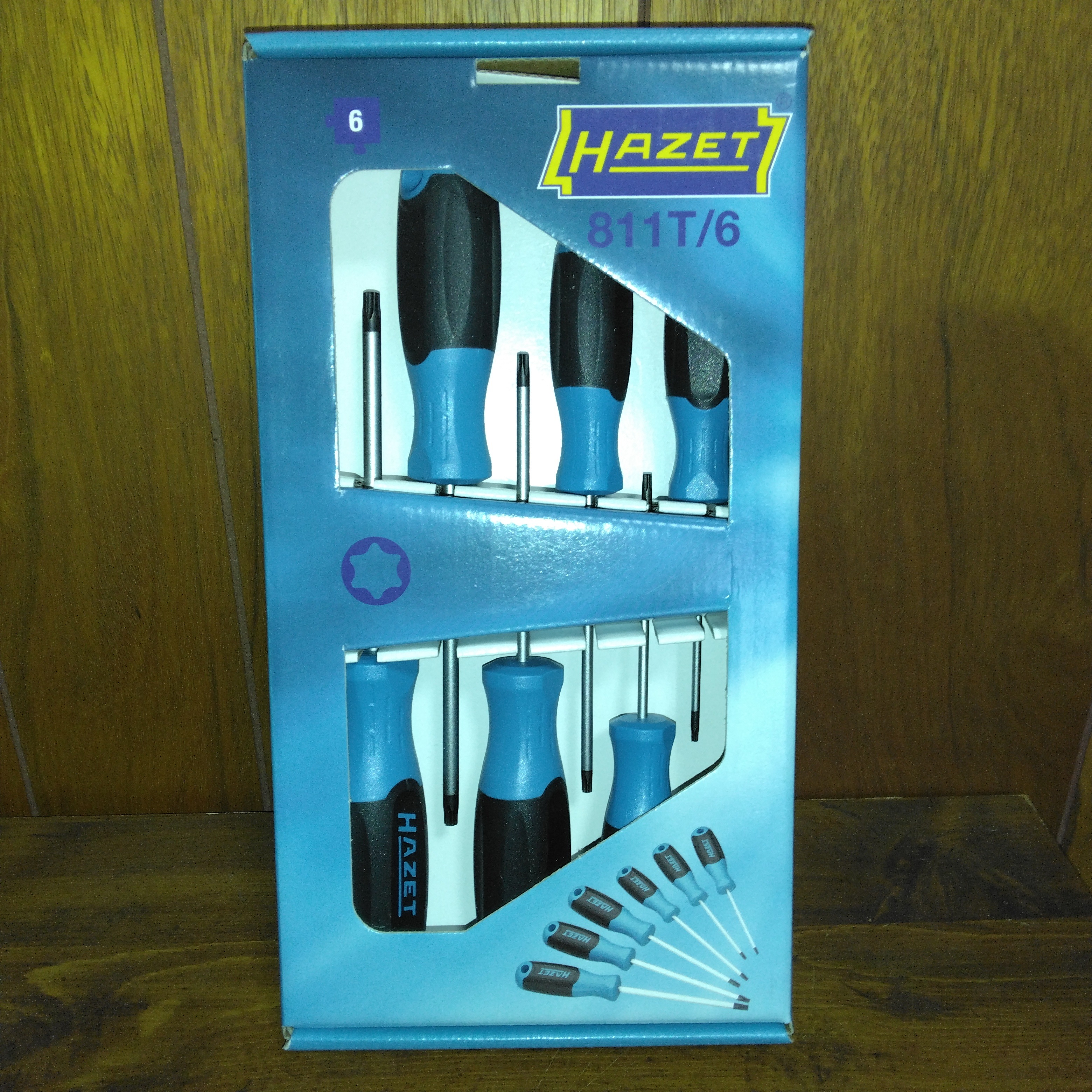 HAZET ハゼット 811T/6 TORXドライバーセット 6本組 1点のみ