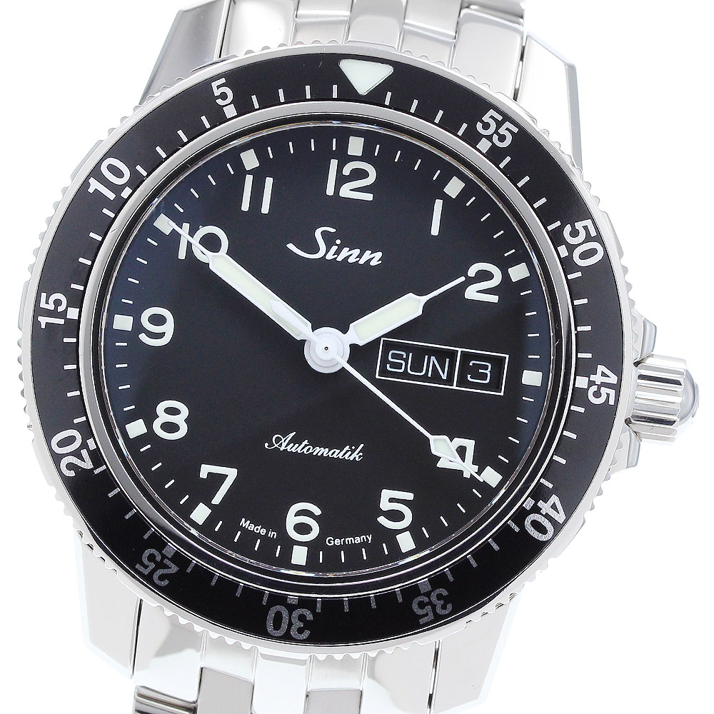 ジン Sinn 104 デイデイト 自動巻き メンズ 良品 _910409【中古】
