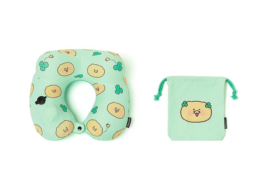 コンパクト エアポンプ ネッククッション&ポーチ SET_チュンシク