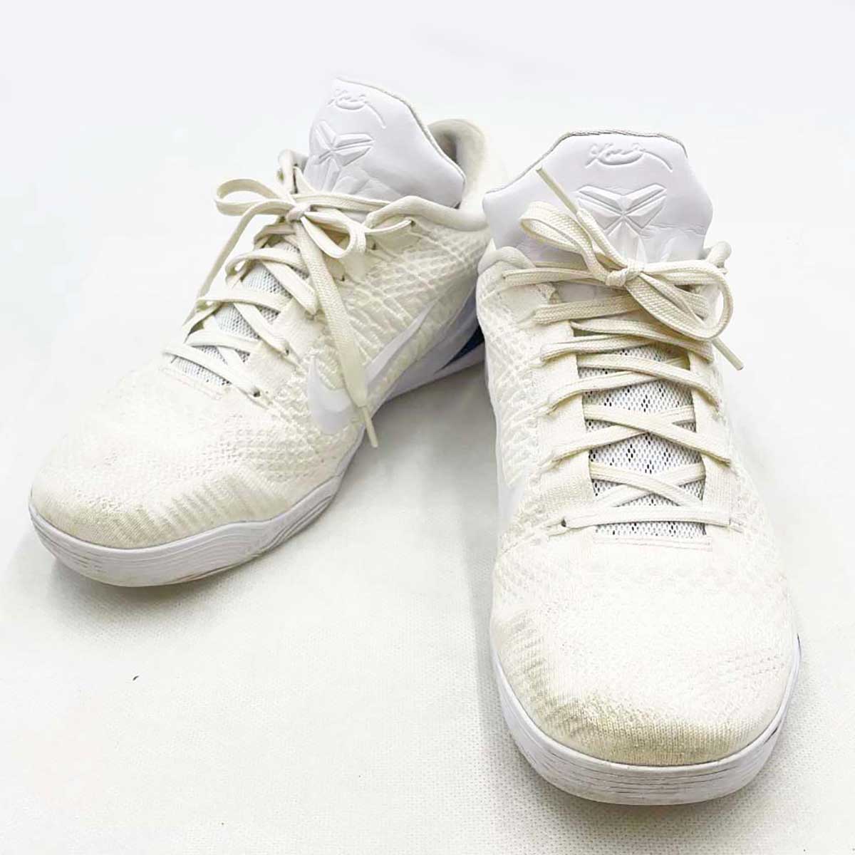 【中古】ナイキ コービー 9 エリート ロー プロトロ "ヘイロー" 27cm トリプルホワイト FZ7334-100 メンズ NIKE Kobe 9 Elite Low Protro "Halo"