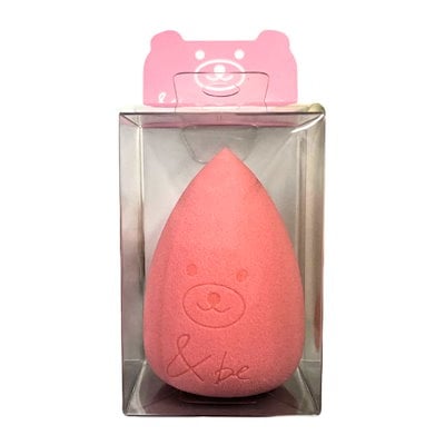 【&be くまスポンジ ピンク】&be アンドビー　くまス...のサムネイル