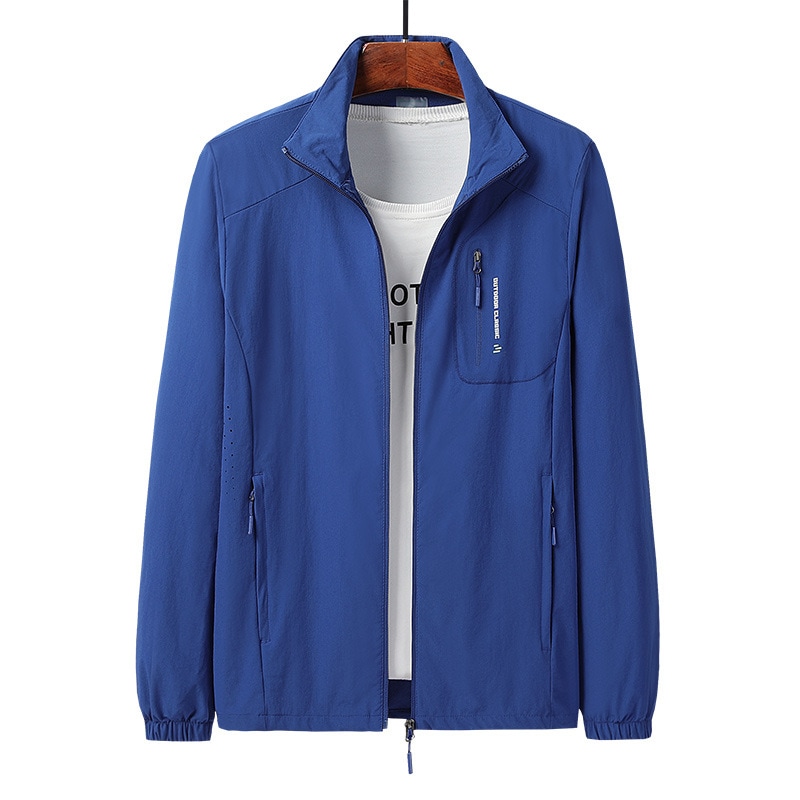 S9XL韓国uvカットカーディガン大きいサイズ 撥水 スポーツ薄手男女兼用S9XL単層ジャケットメンズ春夏薄手の伸縮性速乾性通気性スポーツアウトドアカジュアルジャケットレディースカスタムロ