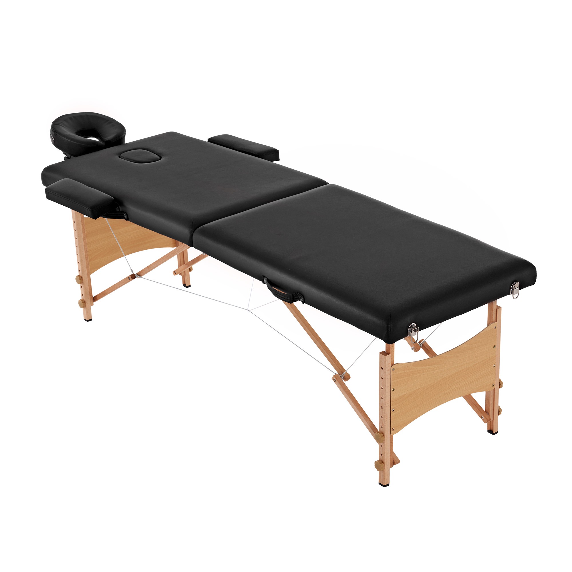 【 プラスサイズ】【人気商品】【グレー】 マッサージベッド 折りたたみ コンパクト 超軽量 エステベッド 10カラー選べる マッサージ台 施術台 施術ベッド254