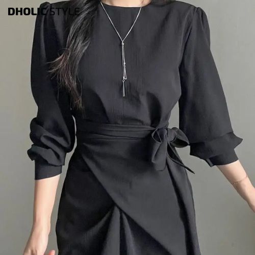 [メガ割りSALE]ウエストラップワンピース・p682538