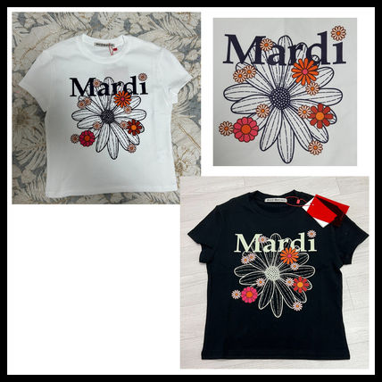 Mardi Mercredi正規品 23SS TSHIRT FLOWERMARDI BLOSSOM 23年新作 ロゴ 半袖 Tシャツカットソー