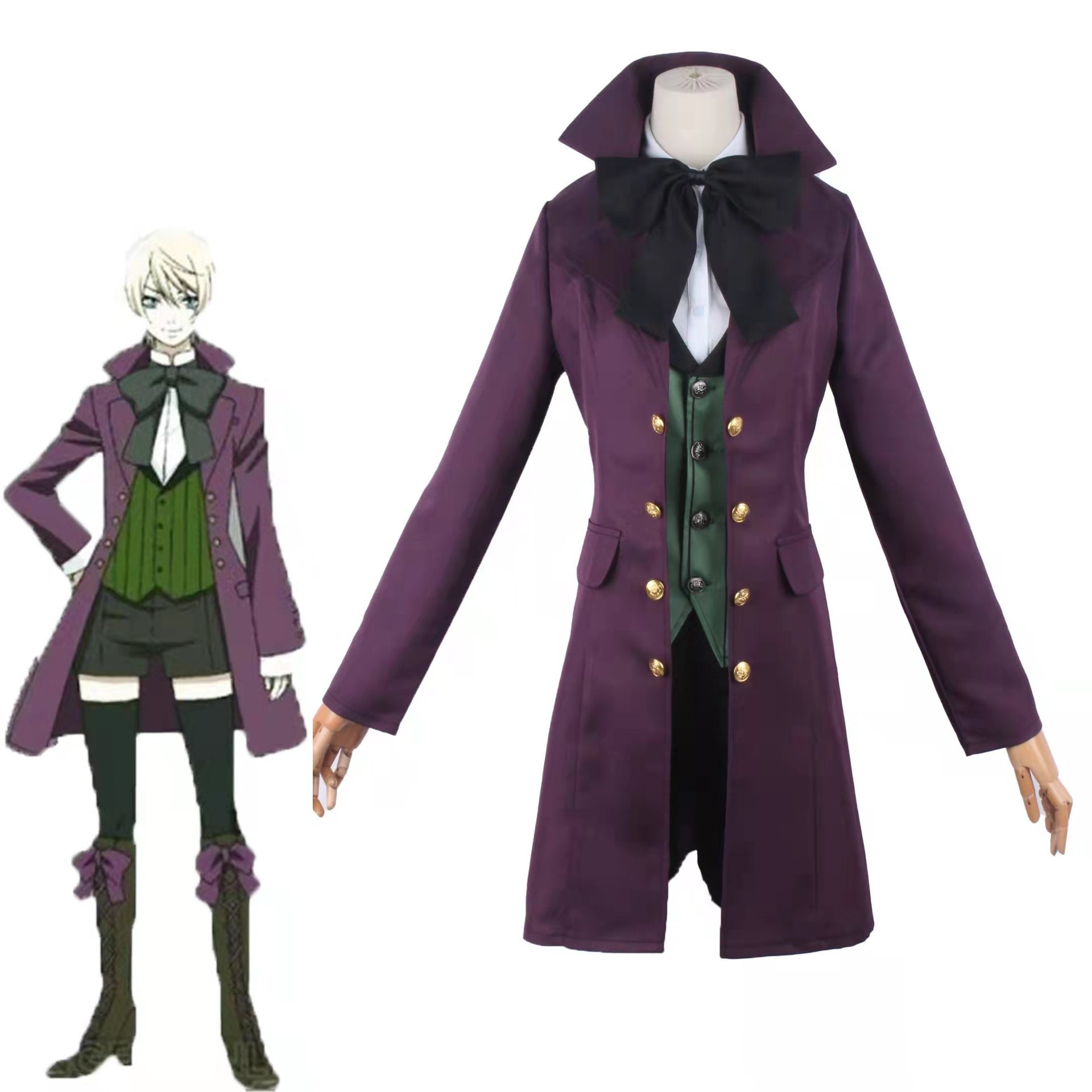 スポット黒執事殿様アロイアスロストランシー公式服コスプレ衣装シャルル