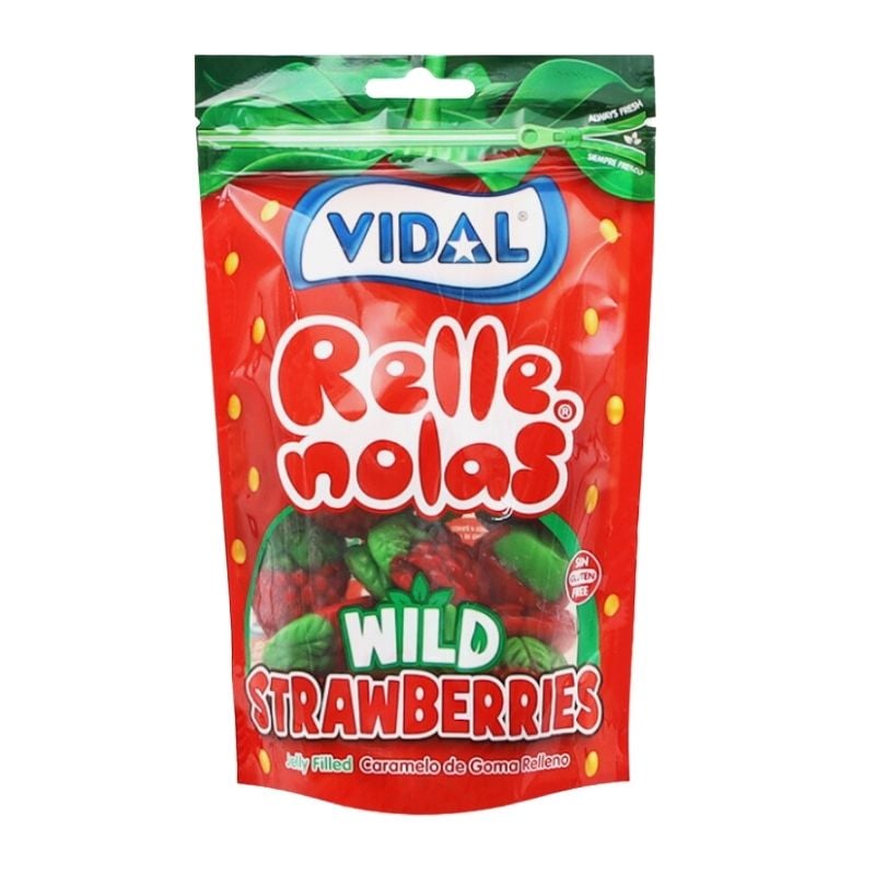 Vidal ワイルドストロベリーグミ 180g * 5個入り