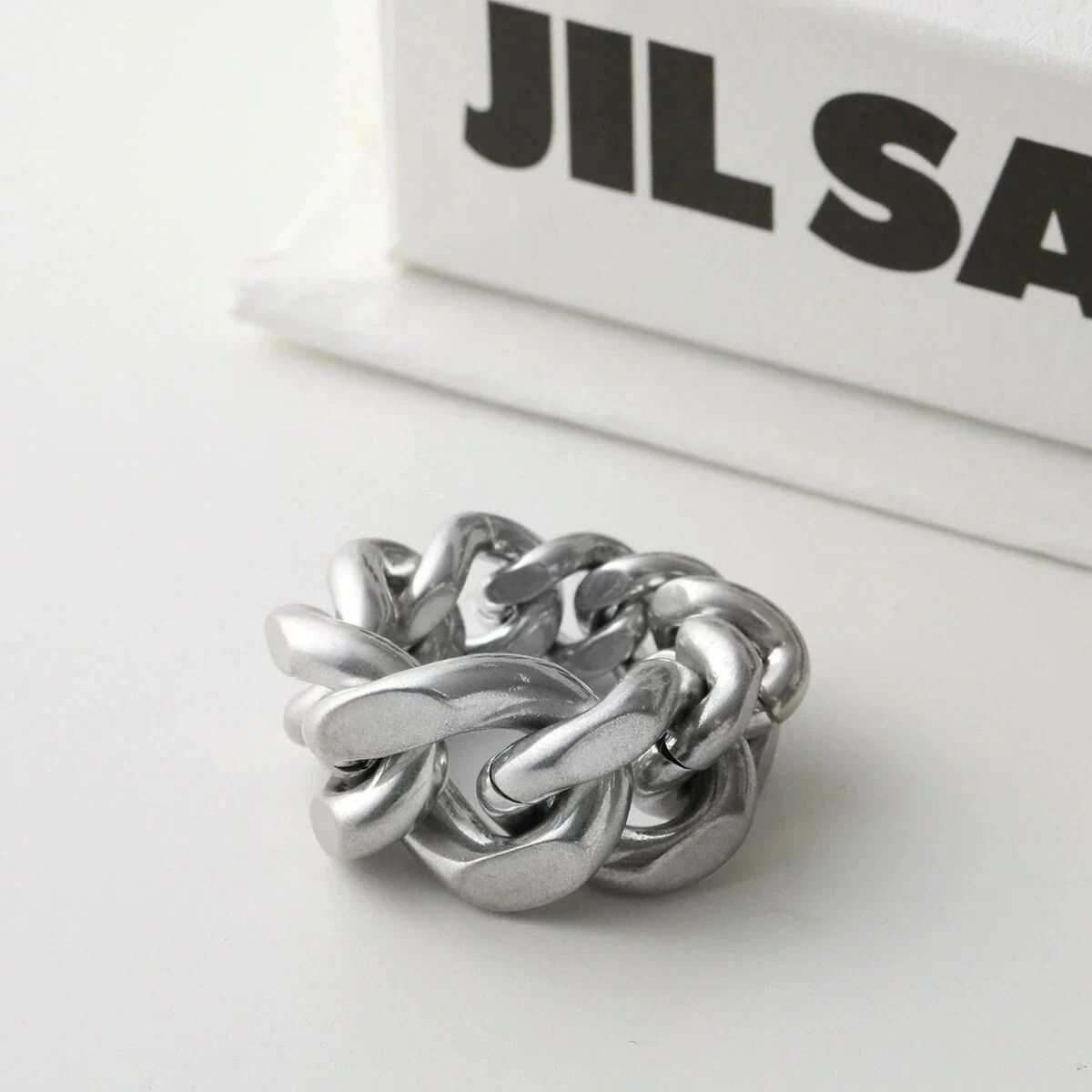 JIL SANDER ジルサンダー リング DW5 RING 1 J11UQ0060 P6959 レディース 指輪 チェーン アクセサリー 044/SILVER 【mega】 54,044円