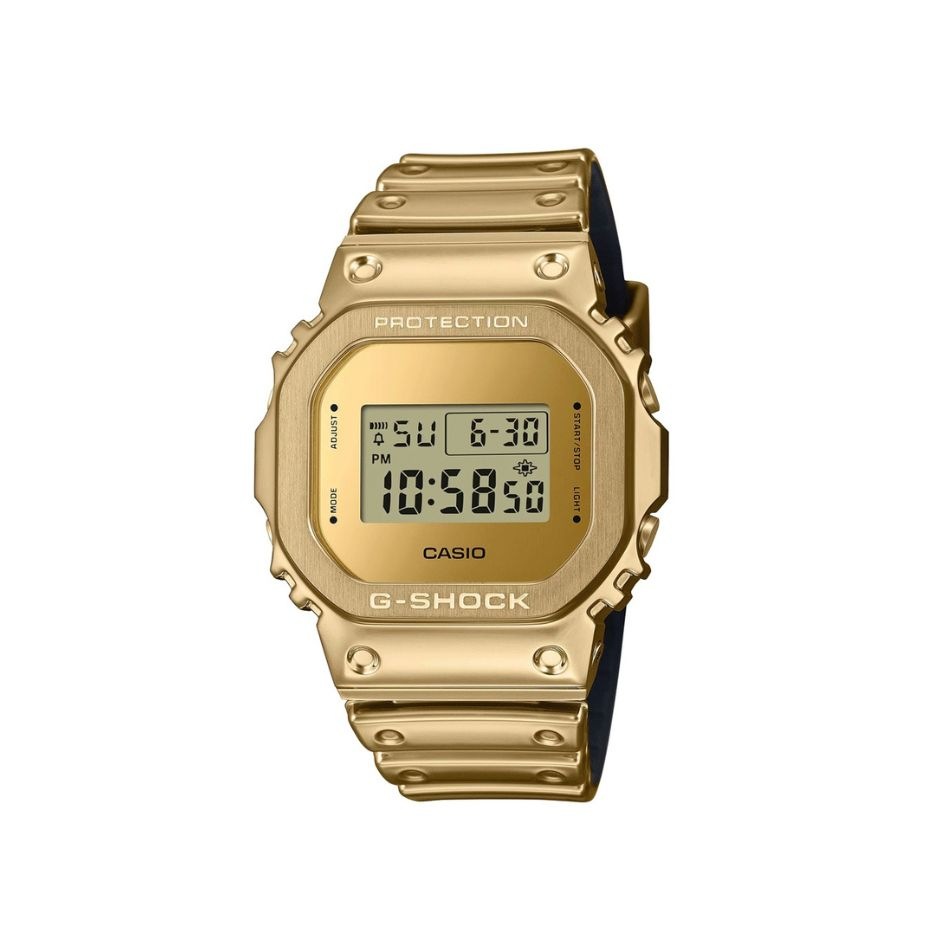 【新品 箱不良・シュリンク破れ品】CASIO カシオ 腕時計 メンズタイプ G-SHOCK FINE METALLIC SERIES GM-5600YMG-9JF