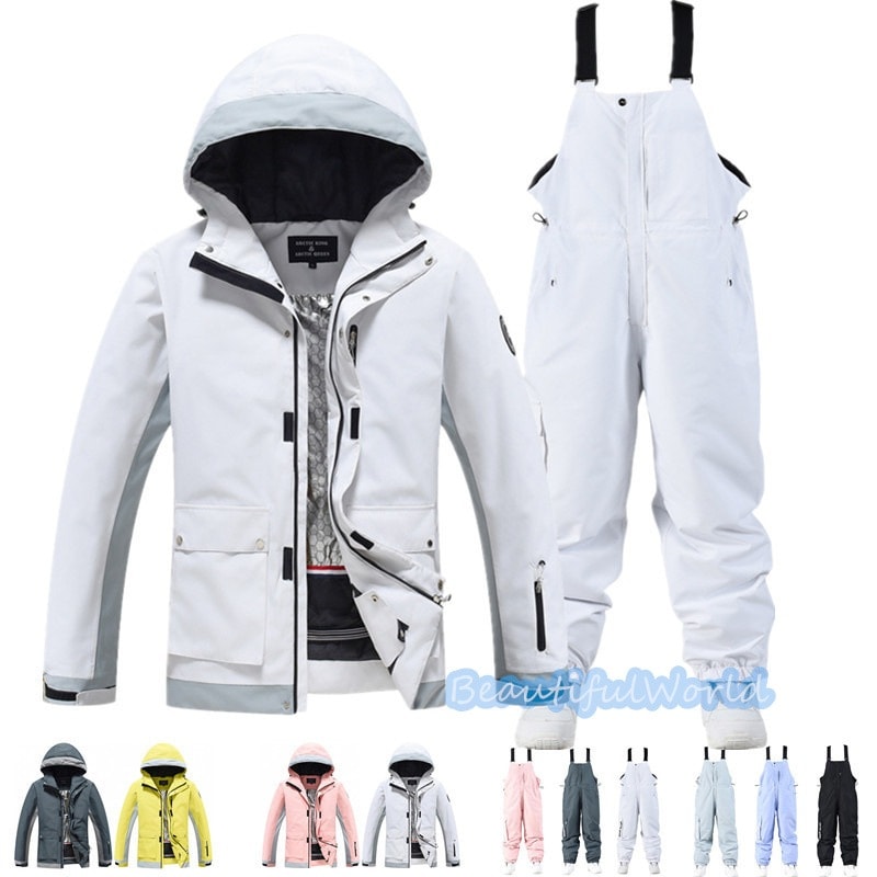 スノーボードウェア上下セットスキーウェアメンズレディースセットアップ男女兼用スノボウェアスノーボードジャケットパンツ撥水防風保温雪遊び暖かいH79 20,804円