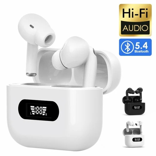 ワイヤレスイヤホン Bluetooth5.4 HIFI高音質 ENCノイズキャンセリング 防水 イヤホン ブルートゥース 両耳片耳 通話 低遅延 マイク84